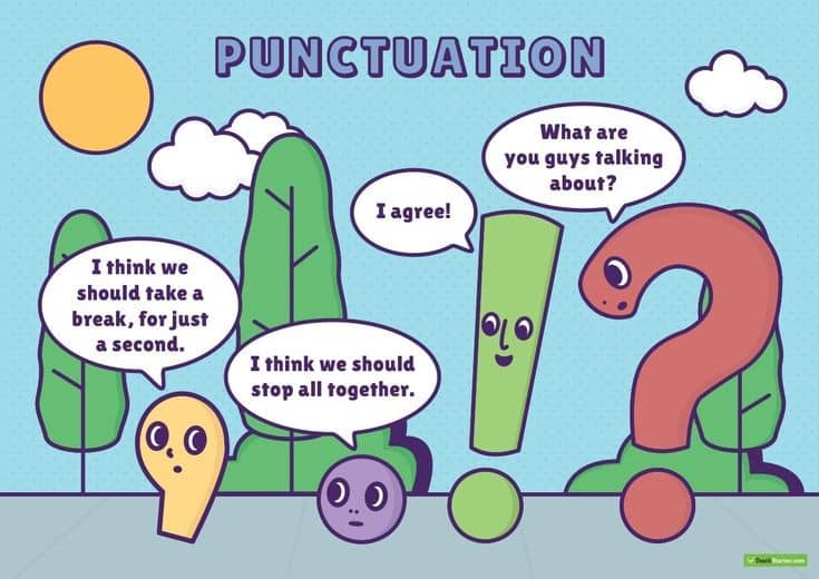 Trucos inglés-Puntiación